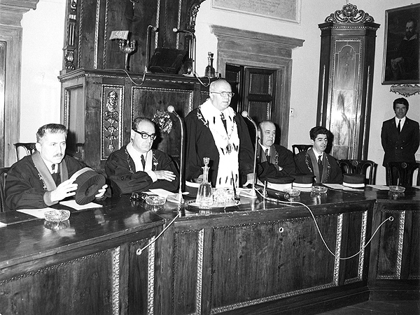 1971 Laurea honoris causa a Michela Schiff Sistema